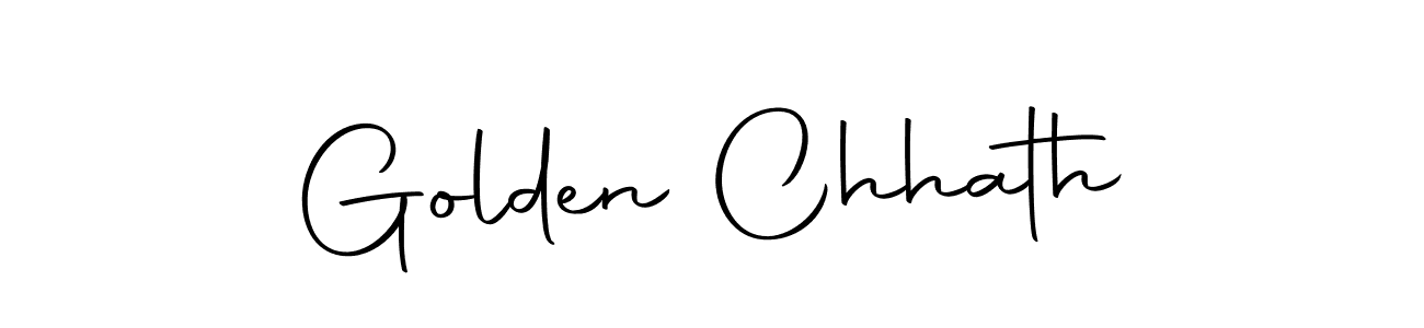 Create a beautiful signature design for name Golden Chhath. With this signature (Autography-DOLnW) fonts, you can make a handwritten signature for free. Golden Chhath signature style 10 images and pictures png