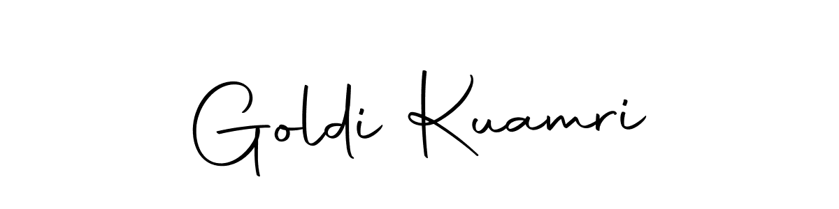 Also we have Goldi Kuamri name is the best signature style. Create professional handwritten signature collection using Autography-DOLnW autograph style. Goldi Kuamri signature style 10 images and pictures png