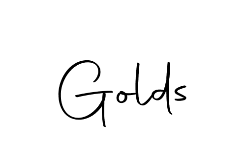 Create a beautiful signature design for name Golds. With this signature (Autography-DOLnW) fonts, you can make a handwritten signature for free. Golds signature style 10 images and pictures png