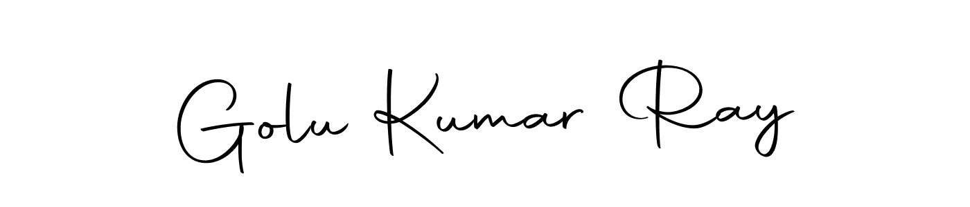 Design your own signature with our free online signature maker. With this signature software, you can create a handwritten (Autography-DOLnW) signature for name Golu Kumar Ray. Golu Kumar Ray signature style 10 images and pictures png