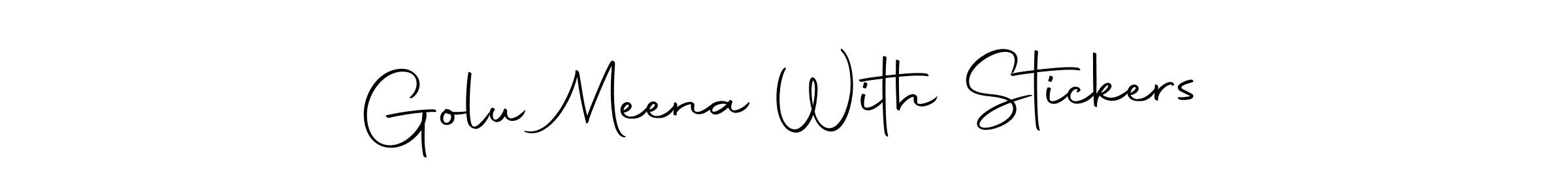 This is the best signature style for the Golu Meena With Stickers name. Also you like these signature font (Autography-DOLnW). Mix name signature. Golu Meena With Stickers signature style 10 images and pictures png