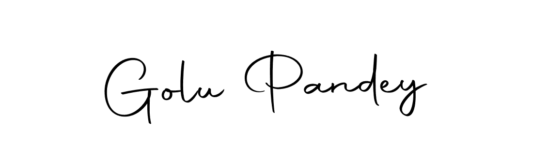 Make a beautiful signature design for name Golu Pandey. With this signature (Autography-DOLnW) style, you can create a handwritten signature for free. Golu Pandey signature style 10 images and pictures png