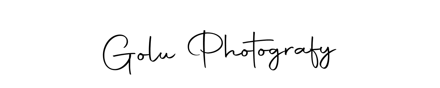 Design your own signature with our free online signature maker. With this signature software, you can create a handwritten (Autography-DOLnW) signature for name Golu Photografy. Golu Photografy signature style 10 images and pictures png