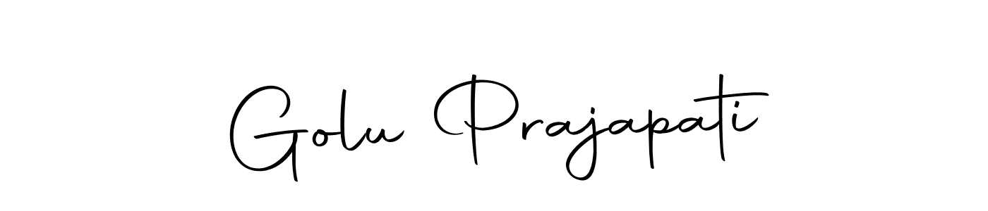 if you are searching for the best signature style for your name Golu Prajapati. so please give up your signature search. here we have designed multiple signature styles  using Autography-DOLnW. Golu Prajapati signature style 10 images and pictures png