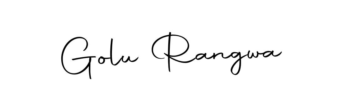 Make a beautiful signature design for name Golu Rangwa. With this signature (Autography-DOLnW) style, you can create a handwritten signature for free. Golu Rangwa signature style 10 images and pictures png