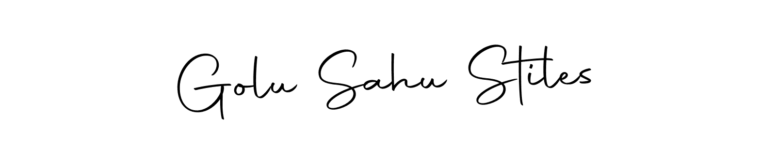 You can use this online signature creator to create a handwritten signature for the name Golu Sahu Stiles. This is the best online autograph maker. Golu Sahu Stiles signature style 10 images and pictures png