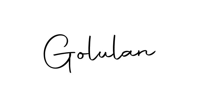 Make a beautiful signature design for name Golulan. With this signature (Autography-DOLnW) style, you can create a handwritten signature for free. Golulan signature style 10 images and pictures png