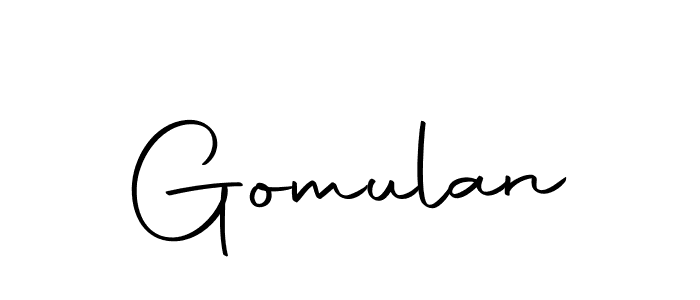 You can use this online signature creator to create a handwritten signature for the name Gomulan. This is the best online autograph maker. Gomulan signature style 10 images and pictures png