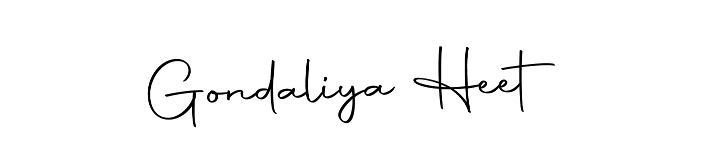 Make a short Gondaliya Heet signature style. Manage your documents anywhere anytime using Autography-DOLnW. Create and add eSignatures, submit forms, share and send files easily. Gondaliya Heet signature style 10 images and pictures png