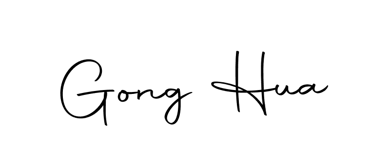 Use a signature maker to create a handwritten signature online. With this signature software, you can design (Autography-DOLnW) your own signature for name Gong Hua. Gong Hua signature style 10 images and pictures png