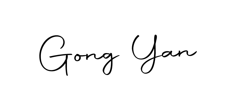 Similarly Autography-DOLnW is the best handwritten signature design. Signature creator online .You can use it as an online autograph creator for name Gong Yan. Gong Yan signature style 10 images and pictures png