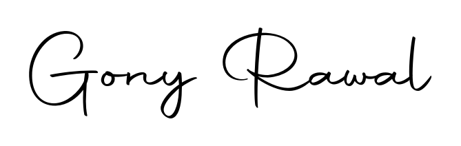 Make a short Gony Rawal signature style. Manage your documents anywhere anytime using Autography-DOLnW. Create and add eSignatures, submit forms, share and send files easily. Gony Rawal signature style 10 images and pictures png