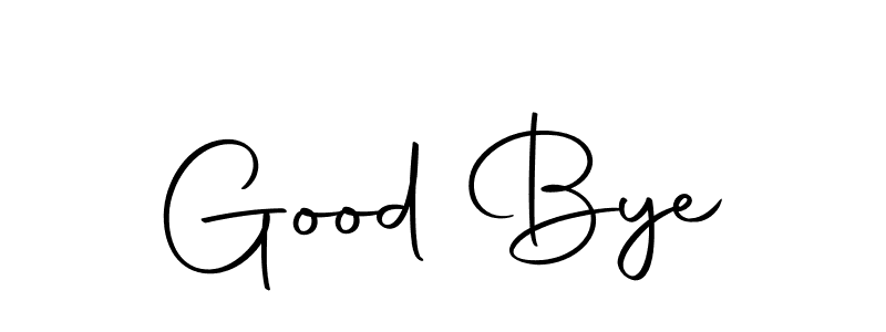 Good Bye stylish signature style. Best Handwritten Sign (Autography-DOLnW) for my name. Handwritten Signature Collection Ideas for my name Good Bye. Good Bye signature style 10 images and pictures png