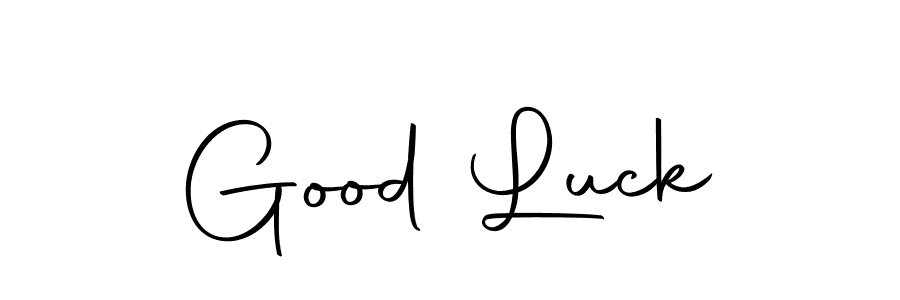 How to make Good Luck signature? Autography-DOLnW is a professional autograph style. Create handwritten signature for Good Luck name. Good Luck signature style 10 images and pictures png
