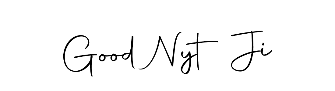 How to make Good Nyt Ji signature? Autography-DOLnW is a professional autograph style. Create handwritten signature for Good Nyt Ji name. Good Nyt Ji signature style 10 images and pictures png