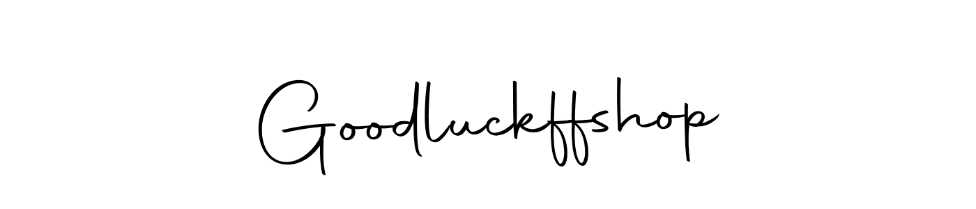 How to make Goodluckffshop signature? Autography-DOLnW is a professional autograph style. Create handwritten signature for Goodluckffshop name. Goodluckffshop signature style 10 images and pictures png