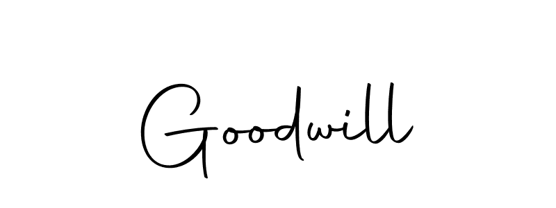 Use a signature maker to create a handwritten signature online. With this signature software, you can design (Autography-DOLnW) your own signature for name Goodwill. Goodwill signature style 10 images and pictures png