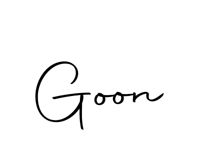 Goon stylish signature style. Best Handwritten Sign (Autography-DOLnW) for my name. Handwritten Signature Collection Ideas for my name Goon. Goon signature style 10 images and pictures png