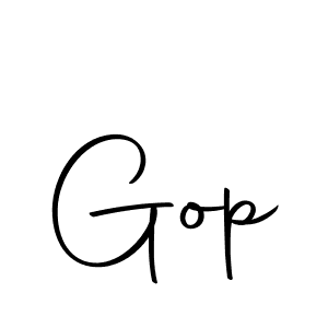 The best way (Autography-DOLnW) to make a short signature is to pick only two or three words in your name. The name Gop include a total of six letters. For converting this name. Gop signature style 10 images and pictures png