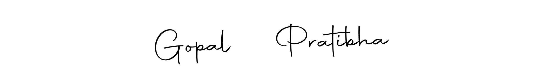 It looks lik you need a new signature style for name Gopal ❣️ Pratibha. Design unique handwritten (Autography-DOLnW) signature with our free signature maker in just a few clicks. Gopal ❣️ Pratibha signature style 10 images and pictures png