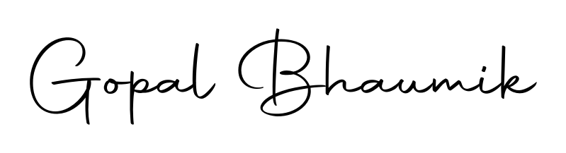 A dynamic signature style for Gopal Bhaumik using Autography-DOLnW script. Designed to look authentic, handwritten, and professional. Gopal Bhaumik signature style 10 images and pictures png