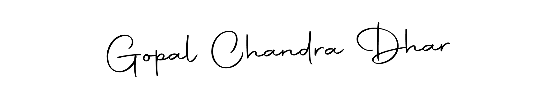 Also we have Gopal Chandra Dhar name is the best signature style. Create professional handwritten signature collection using Autography-DOLnW autograph style. Gopal Chandra Dhar signature style 10 images and pictures png