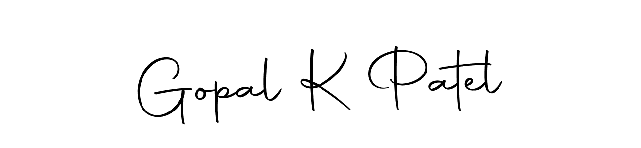 Use a signature maker to create a handwritten signature online. With this signature software, you can design (Autography-DOLnW) your own signature for name Gopal K Patel. Gopal K Patel signature style 10 images and pictures png