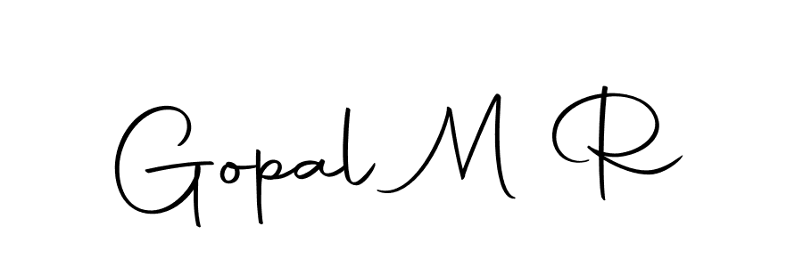 This is the best signature style for the Gopal M R name. Also you like these signature font (Autography-DOLnW). Mix name signature. Gopal M R signature style 10 images and pictures png