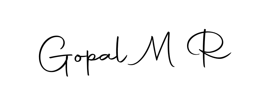 You can use this online signature creator to create a handwritten signature for the name Gopal M R. This is the best online autograph maker. Gopal M R signature style 10 images and pictures png