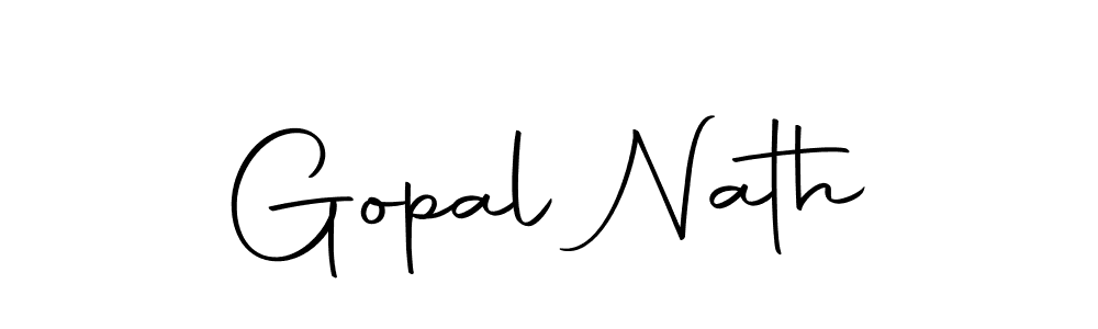 Make a beautiful signature design for name Gopal Nath. With this signature (Autography-DOLnW) style, you can create a handwritten signature for free. Gopal Nath signature style 10 images and pictures png