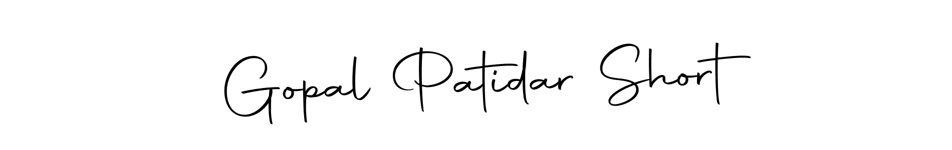 It looks lik you need a new signature style for name Gopal Patidar Short. Design unique handwritten (Autography-DOLnW) signature with our free signature maker in just a few clicks. Gopal Patidar Short signature style 10 images and pictures png