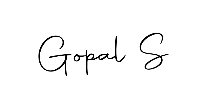 You can use this online signature creator to create a handwritten signature for the name Gopal S. This is the best online autograph maker. Gopal S signature style 10 images and pictures png