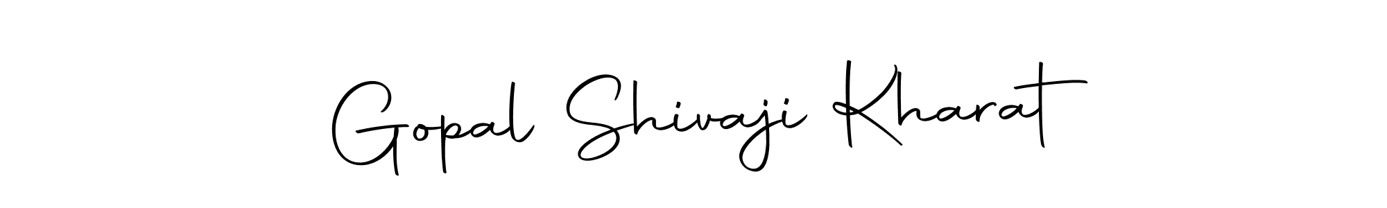 Use a signature maker to create a handwritten signature online. With this signature software, you can design (Autography-DOLnW) your own signature for name Gopal Shivaji Kharat. Gopal Shivaji Kharat signature style 10 images and pictures png