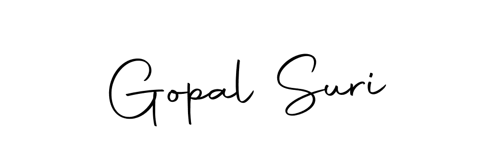 Gopal Suri stylish signature style. Best Handwritten Sign (Autography-DOLnW) for my name. Handwritten Signature Collection Ideas for my name Gopal Suri. Gopal Suri signature style 10 images and pictures png