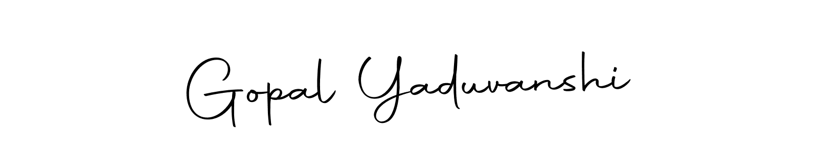 Once you've used our free online signature maker to create your best signature Autography-DOLnW style, it's time to enjoy all of the benefits that Gopal Yaduvanshi name signing documents. Gopal Yaduvanshi signature style 10 images and pictures png