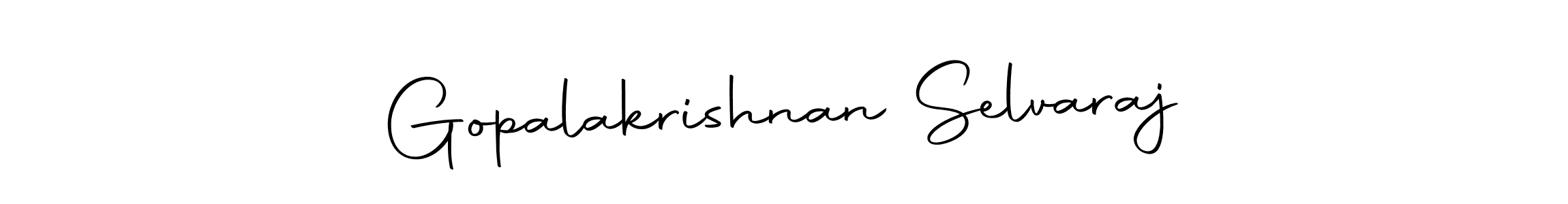 How to make Gopalakrishnan Selvaraj signature? Autography-DOLnW is a professional autograph style. Create handwritten signature for Gopalakrishnan Selvaraj name. Gopalakrishnan Selvaraj signature style 10 images and pictures png