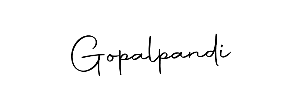 The best way (Autography-DOLnW) to make a short signature is to pick only two or three words in your name. The name Gopalpandi include a total of six letters. For converting this name. Gopalpandi signature style 10 images and pictures png