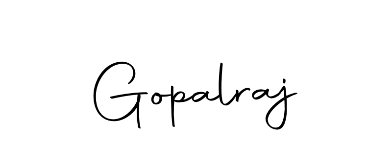 Use a signature maker to create a handwritten signature online. With this signature software, you can design (Autography-DOLnW) your own signature for name Gopalraj. Gopalraj signature style 10 images and pictures png