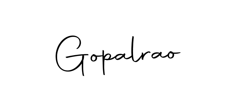 Make a beautiful signature design for name Gopalrao. With this signature (Autography-DOLnW) style, you can create a handwritten signature for free. Gopalrao signature style 10 images and pictures png