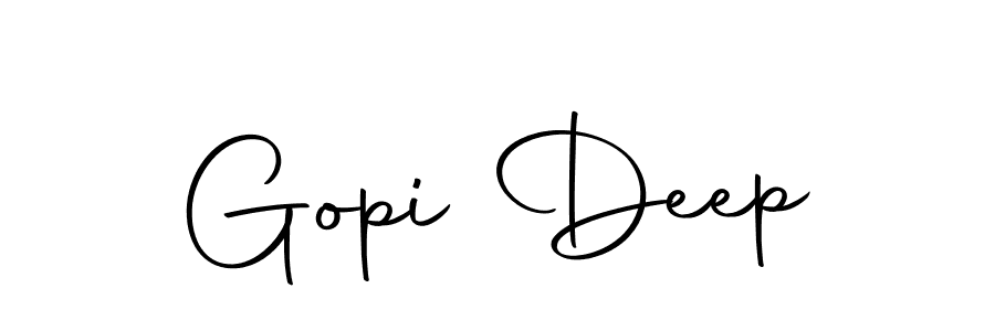 You can use this online signature creator to create a handwritten signature for the name Gopi Deep. This is the best online autograph maker. Gopi Deep signature style 10 images and pictures png