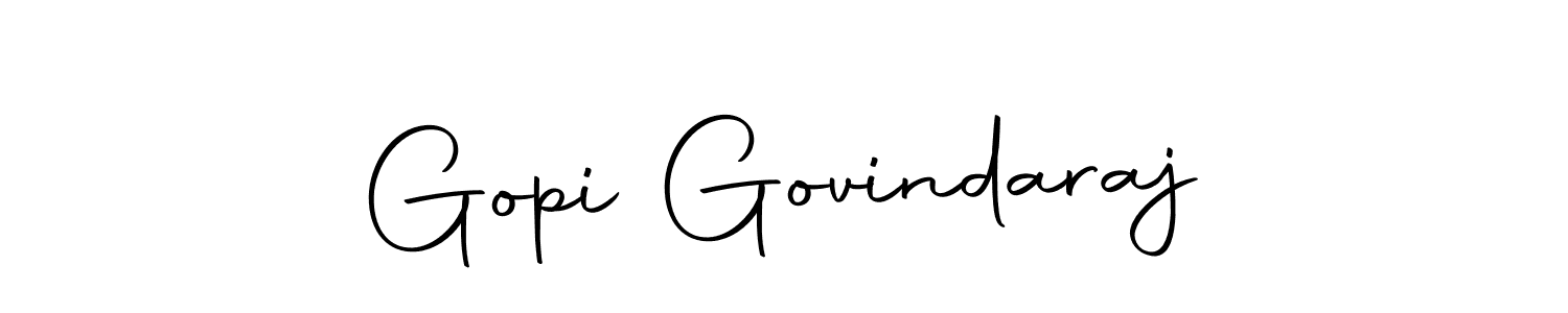 Design your own signature with our free online signature maker. With this signature software, you can create a handwritten (Autography-DOLnW) signature for name Gopi Govindaraj. Gopi Govindaraj signature style 10 images and pictures png