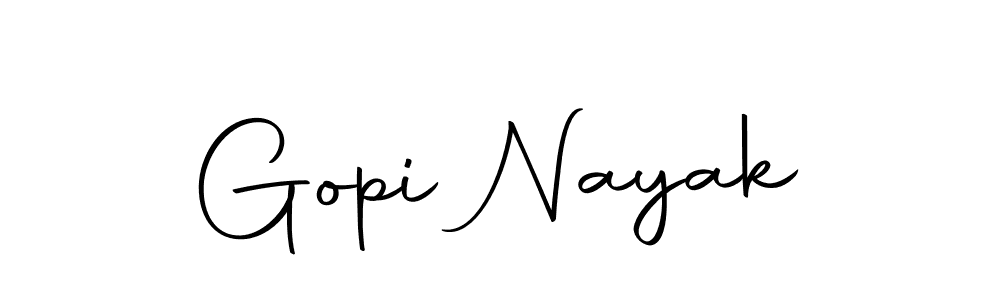 How to make Gopi Nayak name signature. Use Autography-DOLnW style for creating short signs online. This is the latest handwritten sign. Gopi Nayak signature style 10 images and pictures png