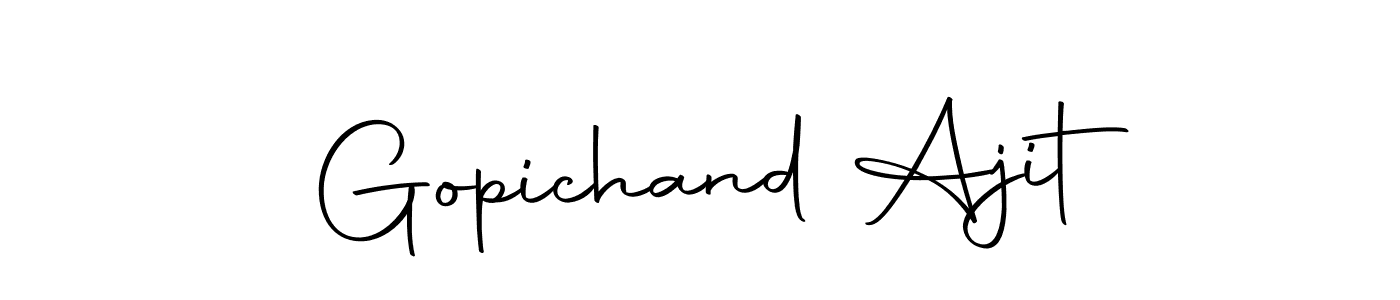 Gopichand Ajit stylish signature style. Best Handwritten Sign (Autography-DOLnW) for my name. Handwritten Signature Collection Ideas for my name Gopichand Ajit. Gopichand Ajit signature style 10 images and pictures png