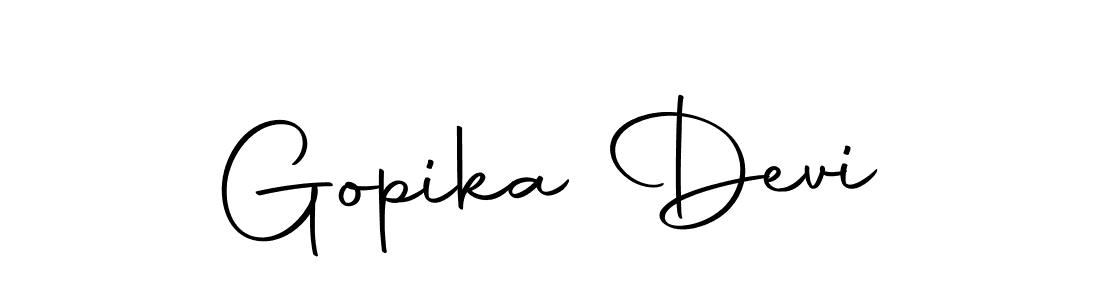The best way (Autography-DOLnW) to make a short signature is to pick only two or three words in your name. The name Gopika Devi include a total of six letters. For converting this name. Gopika Devi signature style 10 images and pictures png