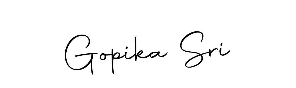 Autography-DOLnW is a professional signature style that is perfect for those who want to add a touch of class to their signature. It is also a great choice for those who want to make their signature more unique. Get Gopika Sri name to fancy signature for free. Gopika Sri signature style 10 images and pictures png