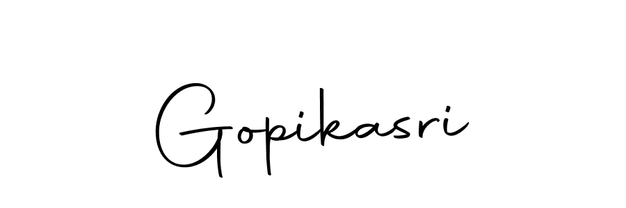 You can use this online signature creator to create a handwritten signature for the name Gopikasri. This is the best online autograph maker. Gopikasri signature style 10 images and pictures png