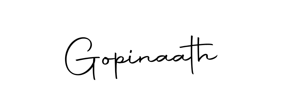 Make a beautiful signature design for name Gopinaath. With this signature (Autography-DOLnW) style, you can create a handwritten signature for free. Gopinaath signature style 10 images and pictures png