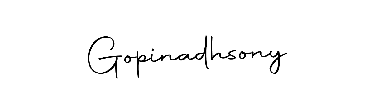 Here are the top 10 professional signature styles for the name Gopinadhsony. These are the best autograph styles you can use for your name. Gopinadhsony signature style 10 images and pictures png