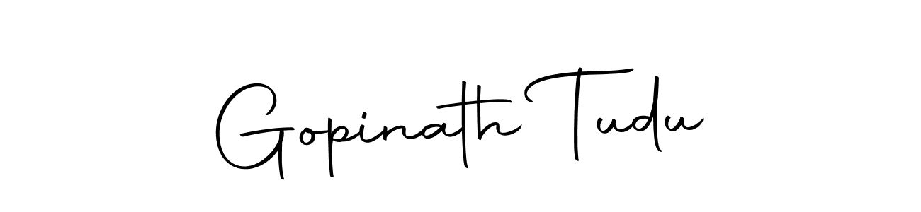 Make a beautiful signature design for name Gopinath Tudu. With this signature (Autography-DOLnW) style, you can create a handwritten signature for free. Gopinath Tudu signature style 10 images and pictures png