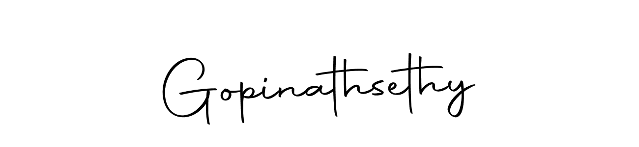Make a beautiful signature design for name Gopinathsethy. With this signature (Autography-DOLnW) style, you can create a handwritten signature for free. Gopinathsethy signature style 10 images and pictures png